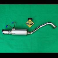 Gambar knalpot muffler JTC Titanium SuperSport Honda Jazz GK5 2014-2020 dari Armayudha Store undefined 1 Tokopedia