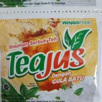 Gambar Teajus 7gr Minuman Sachet Teh Jus Gula Batu - Gula batu dari jitok-wayu undefined 3 Tokopedia