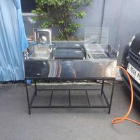 Gambar kompor pemantik souffle tepanyaki grill & deep fryer gas kaki dari hannytokoabc undefined 5 Tokopedia