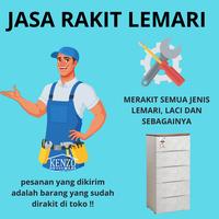 Gambar Jasa Rakit Furniture Jasa Pasang Lemari Laci Cabinet Tenaga Rakit Laci - LACI F04 dari KENZO HOUSEWARE undefined 1 Tokopedia