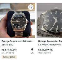 Gambar Omega railmaster aqua terra co axial not speedmaster not seamaster dari KKprivateitems undefined 4 Tokopedia