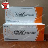 Gambar calcidin kalsium&multivitamin ibu hamil dan menyusui [1box 100 tab] dari ABI RAMA STORE undefined 1 Tokopedia