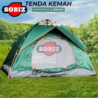 Gambar Tenda Lipat Otomatis Camping Hiking Double Layer 4 Orang - Tenda 4 Orang dari Sobiz Store undefined 3 Tokopedia
