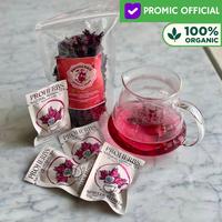 Gambar PROHERBS Teh Herbal Alami 100% Organik - Rosela Ungu / Roselle Flower - 1 Sachet dari Promic undefined 1 Tokopedia