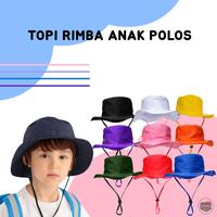 Gambar Topi Anak Rimba Gunung Bucket hat Fashion Anak Topi Manasik Haji Umroh - custom nama dari grosir topi polos dan custom undefined 1 Tokopedia