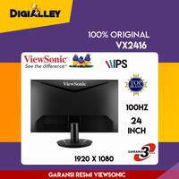 Gambar LED Monitor VIEWSONIC VX2416 24" 100Hz 1ms IPS FHD HDMI DP 24 Inch dari DIGI ALLEY undefined 4 Tokopedia