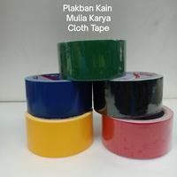Gambar PLAKBAN KAIN WARNA WARNI 2 inch / 45 mm - Biru dari Mulia Karya MK undefined 1 Tokopedia