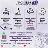 Gambar PROHERBS Teh Herbal Alami 100% Organik - Rosela Ungu / Roselle Flower - 1 Sachet dari Promic undefined 3 Tokopedia