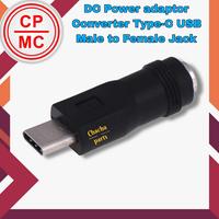 Gambar DC Power adaptor Converter Type-C USB Male to Female Jack dari chacha parts undefined 2 Tokopedia
