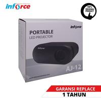 Gambar LCD PROJECTOR INFORCE MINI AJ12 dari MULTIMALL SEMARANG undefined 4 Tokopedia