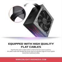 Gambar Power Supply INFINITY 550W RGB STRIKER POWER 85+ BRONZE PSU FLAT CABLE dari Vincent 888 undefined 4 Tokopedia