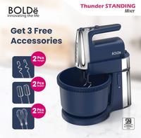 Gambar BOLDE Thunder Standing Mixer Com + Bowl 3L 300watt Mesin Pengaduk NEW! dari Triple Seven Elektronik undefined 1 Tokopedia