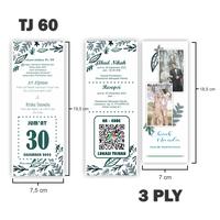 Gambar Cetak Undangan Custom, Undangan Pernikahan, Cetak Undangan - TJ 111 dari percetakanems undefined 2 Tokopedia