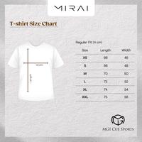 Gambar T-Shirts Mirai - Hitam, XS dari MGI CUE SPORTS undefined 3 Tokopedia