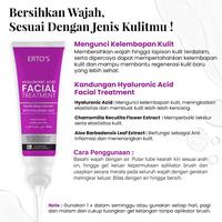 Gambar NEW ERTOS FACIAL TREATMENT Pembersih Wajah Sesuai Jenis Kulit - NIACINAMIDE dari ERTO'S ORIGINAL undefined 3 Tokopedia