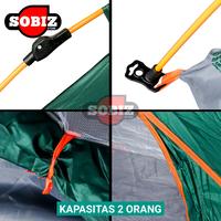Gambar Tenda Lipat Otomatis Camping Hiking Double Layer 4 Orang - Tenda 4 Orang dari Sobiz Store undefined 4 Tokopedia