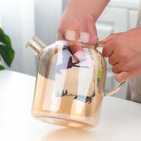 Gambar Teko Kettle Ceret Kaca Teh Kopi Pitcher Borosilicate Glass - 1.5L dari Maslinda Store undefined 4 Tokopedia