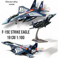 Gambar Miniatur Diecast Pesawat F-15E Strike Eagle 19 cm 1:100 - B52 dari A1 TOYS undefined 1 Tokopedia