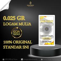 Gambar EOA Gold Reguler 0.025 Gram dari Emas Perak Indonesia undefined 1 Tokopedia