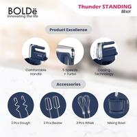 Gambar BOLDE Thunder Standing Mixer Com + Bowl 3L 300watt Mesin Pengaduk NEW! dari Triple Seven Elektronik undefined 4 Tokopedia