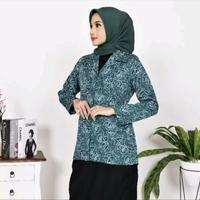 Gambar Seragam PKK Nasional Baju Seragam Batik PKK Terbaru Atasan Batik Wanit - XXL dari f.alys fashion undefined 2 Tokopedia
