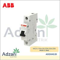 Gambar MCB 1P 6A 6kA SH201-C6 2CDS211001R0064 ABB SH 201 dari Adzani.id undefined 1 Tokopedia