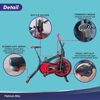 Gambar Alat Fitness Sepeda Statis Platinum Bike 2 in 1 Anti Gores Total dari Alfitclassjogja undefined 4 Tokopedia