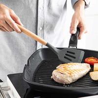 Gambar Spatula Silikon Kayu Tahan Panas Peralatan Masak Dapur Kitchenware Silicone Kitchen Utensil Set 9 in 1 Kuas Sendok Sayur dari Nbxshop Store undefined 2 Tokopedia