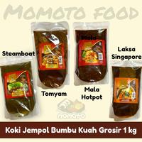 Gambar Koki Jempol 1 kg Bumbu Tomyam / Suki / Steamboat Kemasan Grosir Horeca - Mala 1kg dari Momoto Food Supplier undefined 1 Tokopedia