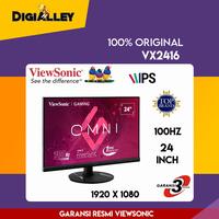 Gambar LED Monitor VIEWSONIC VX2416 24" 100Hz 1ms IPS FHD HDMI DP 24 Inch dari DIGI ALLEY undefined 2 Tokopedia
