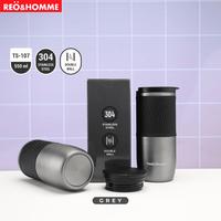 Gambar Reo&Homme Mug Gelas Stainless Double Wall Tahan Panas & Dingin TS-107 - Black dari Reo & Homme Living undefined 3 Tokopedia