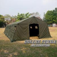 Gambar TENDA SERBAGUNA TNI TENDA PENGUNGSI TENDA PELETON TENDA PLETON dari Solusi Tenda undefined 1 Tokopedia