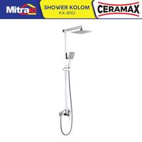 Gambar Ceramax Shower Tiang Kolom Stainless KX-8110 (Set) dari Mitra10 undefined 3 Tokopedia