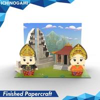 Gambar Nusantara Papercraft Kit (DIY) - Diorama Seri Bali Ichinogami dari Ichinogami Store undefined 2 Tokopedia