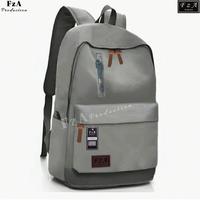 Gambar Tas Ransel Punggung Distro Casual Pria Wanita / Tas Ransel Laptop Backpack Tas Ransel Distro sekolah kuliah Kerja Tas Pria Wanita Backpack Tas Ransel Laptop Original FzA - GRSN - Grey + dari FzA Official undefined 3 Tokopedia