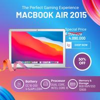 Gambar Apple MACBOOK AIR 2015 GF2 dari PC BASE undefined 1 Tokopedia