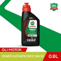 Gambar Oli Castrol Matic Power 1 Ultimate Scooter 10W30 Synthetic Oil 0,8 L - Gardan Jumbo dari Rajawali Mtr Mapaodang-RMM83A undefined 1 Tokopedia