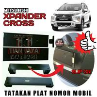 Gambar XPANDER CROSS Tatakan Dudukan Tempat Plat Nomor Pejabat Bingkai Sliding Selip On Breket Besar Slip Samping dari TIANAUTO Store undefined 1 Tokopedia