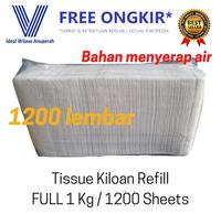 Gambar Tissue Kiloan Facial 1000 gram / Tissue 1 kg / Tisu 1000 gr dari Victory Class Indonesia undefined 1 Tokopedia