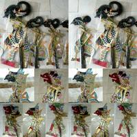Gambar 1 SET WAYANG KULIT PANDAWA LIMA VS KURAWA dari Manunggal Jaya Art undefined 1 Tokopedia
