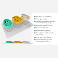 Gambar Matchstick Monkey Mealtime Feeding Place Mat - Tempat Makan Anak dari Baby Wise BSD undefined 5 Tokopedia