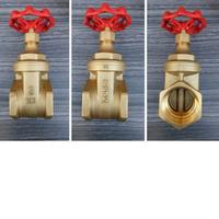 Gambar KITZ Gate valve kuningan drat 4" inch / Stop kran kuningan dari Multi Jaya Dieselindo undefined 1 Tokopedia