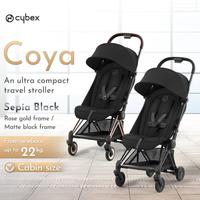 Gambar Cybex Coya Matt Black Stroller - Mirage Grey D G dari Baby Wise BSD undefined 2 Tokopedia