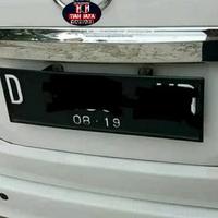 Gambar XPANDER CROSS Tatakan Dudukan Tempat Plat Nomor Pejabat Bingkai Sliding Selip On Breket Besar Slip Samping dari TIANAUTO Store undefined 3 Tokopedia