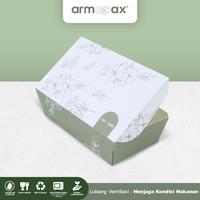 Gambar Paper Lunch Box [Forming] Floral 1 Pack Isi 50 Pcs Ivory 260gr 1PE M dari Kemasanfnb undefined 5 Tokopedia