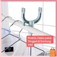 Gambar Tongkat Jemuran Pengait Baju Portable Warna / Tongkat Hanger Baju dari DemiMu undefined 4 Tokopedia