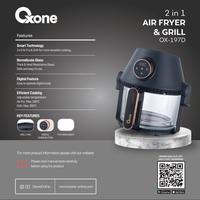 Gambar Oxone OX197D OX-197D 2in1 Air Fryer and Grill Multi Function Anti Leng - Putih dari Home Electro undefined 3 Tokopedia