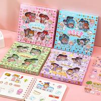 Gambar [Grosir 13K] Sticker Momo 100 Lembar Stiker Motif Kartun Korea Lucu - Blue, Full 1 Box dari lovestyleshoppingofficial undefined 3 Tokopedia