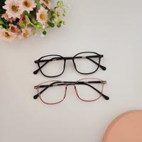 Gambar Kacamata Lebar Kode 2127 - Hitam Kilat, Frame dari optikthamringatsu undefined 4 Tokopedia