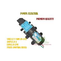 Gambar Dinamo HIU Pompa DC Elektrik 12 VOLT 5A 5 LPM 100PSI Original dari PUROTANI.ID undefined 2 Tokopedia